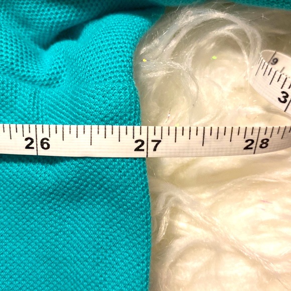 NWOT Mens Big & Tall Chaps Polo Shirt. Sz. 2XLT, Teal - Picture 7 of 7